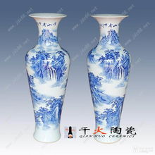 景德鎮(zhèn)陶瓷大花瓶 錦繡前程青花大花瓶