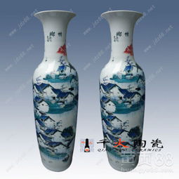 傳承千年工藝，定制專(zhuān)屬雅韻 景德鎮(zhèn)高端落地花瓶