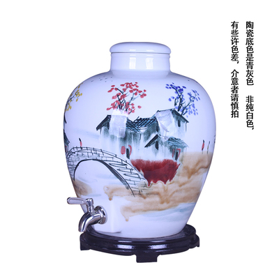 景德鎮(zhèn)陶瓷酒壇 千年瓷都的匠心之作